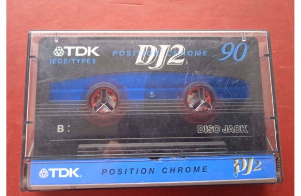 TDK Dj2 90 , Disc Jack retro audio kazetta , gyjti llapot