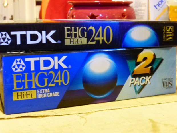 TDK Ehg vhs kazetta 3db