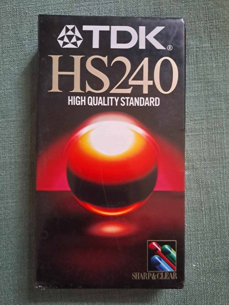 TDK HS240 bontatlan videokazetta