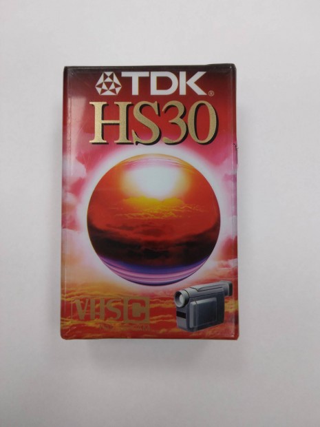 TDK HS30 VHSC kazetta
