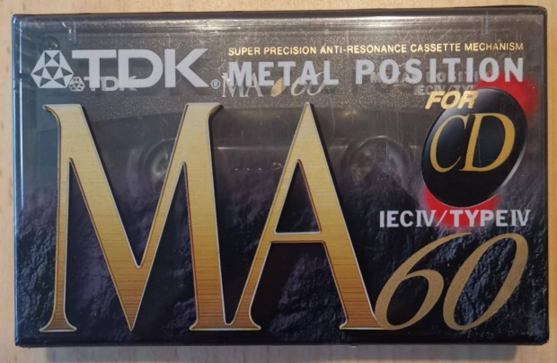 TDK MA 60 perces audikazetta