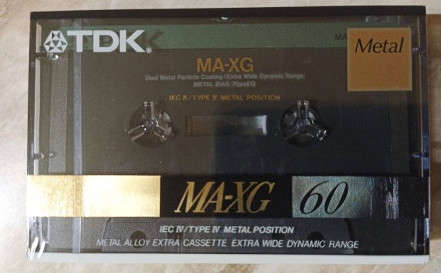 TDK MA-XG 60 audi kazetta gyri llapotban elad
