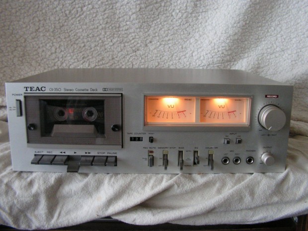 TEAC CX 350 sztere kazetts magn - deck. Deprezes !