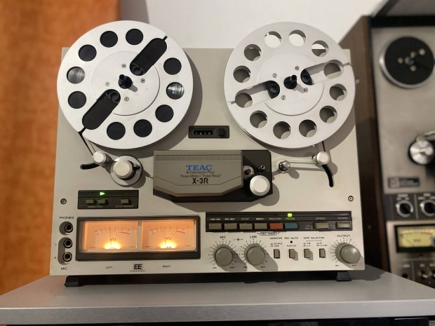 TEAC X3 R Újszerű állapotú 3 Fejes oda vissza lejátszós Orsos Magno