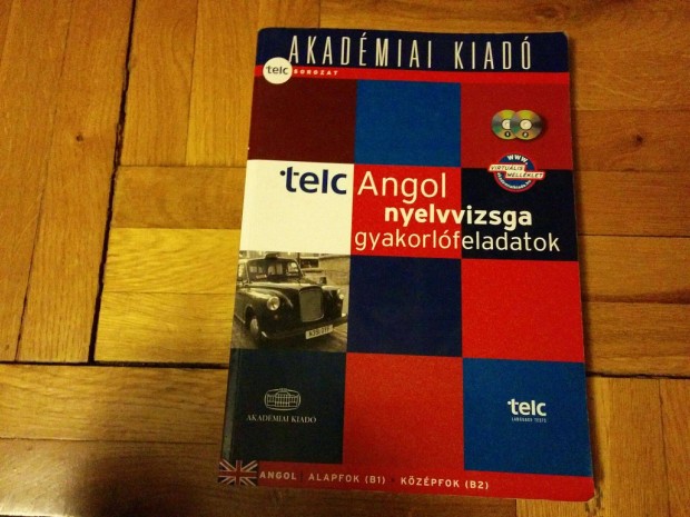 TELC Angol nyelvvizsga gyakorlfeladatok + 2 CD, B1, B2 - postzom is