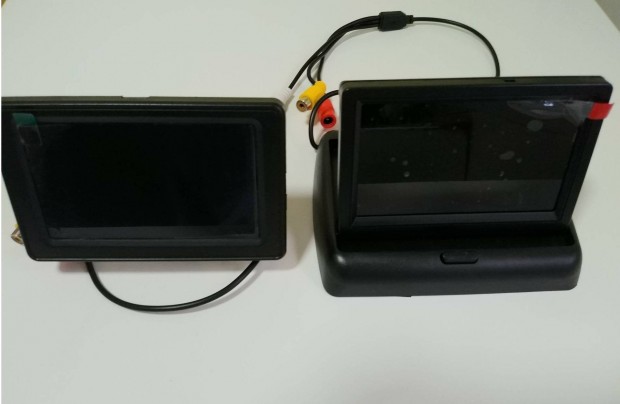 TFC LCD 4,3" Felnyl vagy Talpas monitor tolat kamera tolatkamera