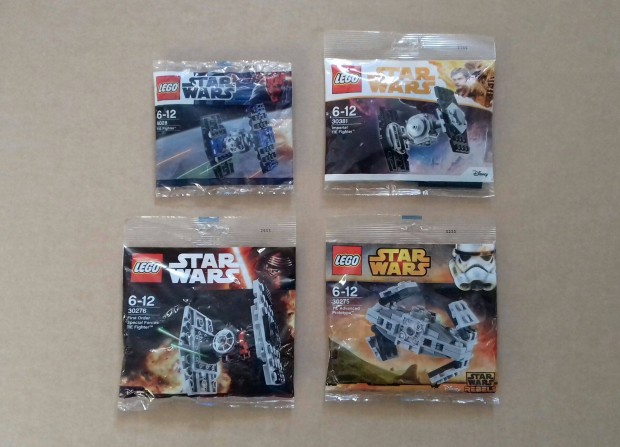 TIE vadszok: j Star Wars LEGO 8028 30275 Prototpus 30381 Fox.azrba
