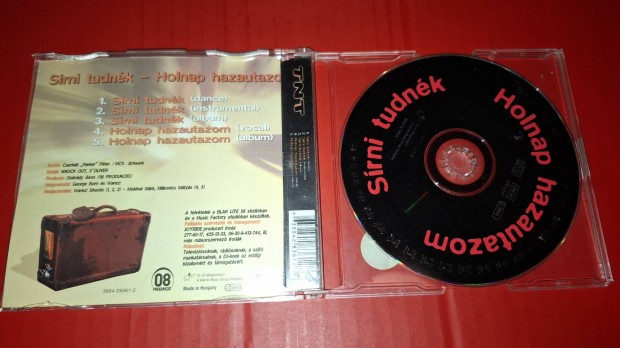 TNT Srni tudnk  - Holnap hazautazom maxi Cd 