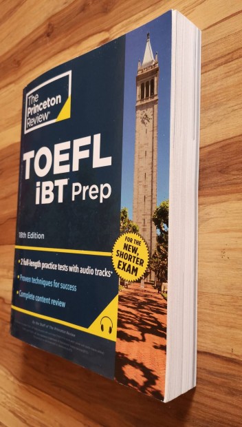 TOEFL IBT Prep. 2024. 18.kiadás. Új.