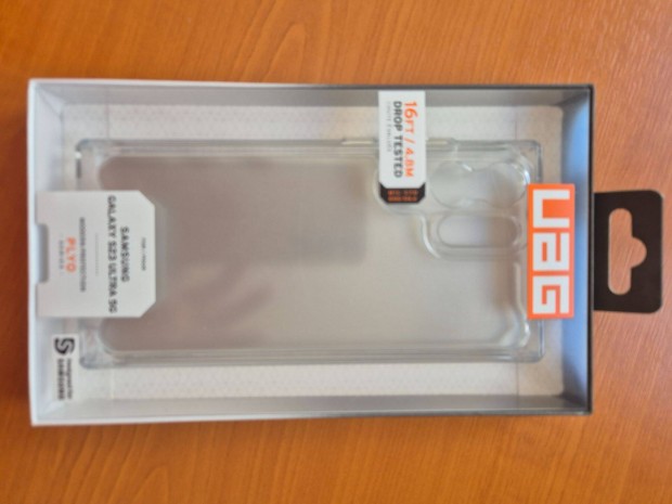 TOK Samsung Galaxy S23 készülékhez: Uag Plyo átlátszó bontatlan csomag