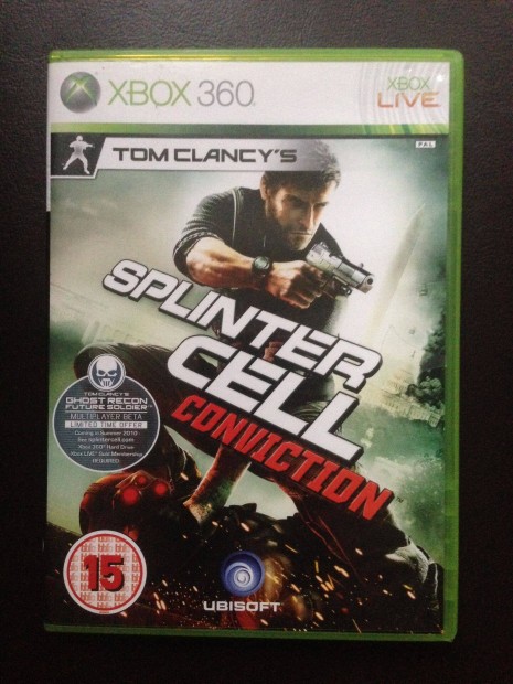 TOM Clancy'S Splinter Cell Conviction eredeti xbox360 jtk elad-cser