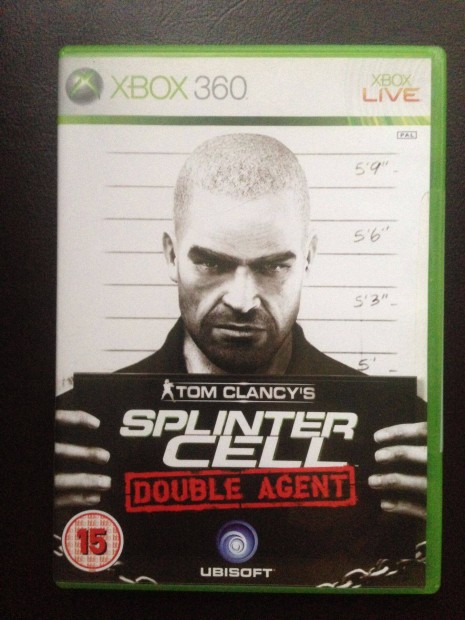 TOM Clancys Splinter Cell Double Agent eredeti xbox360 jtk elad-cse