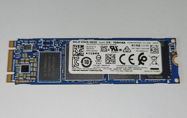 TOSHIBA KSG60Zmv256G M.2 2280 SSD 256GB