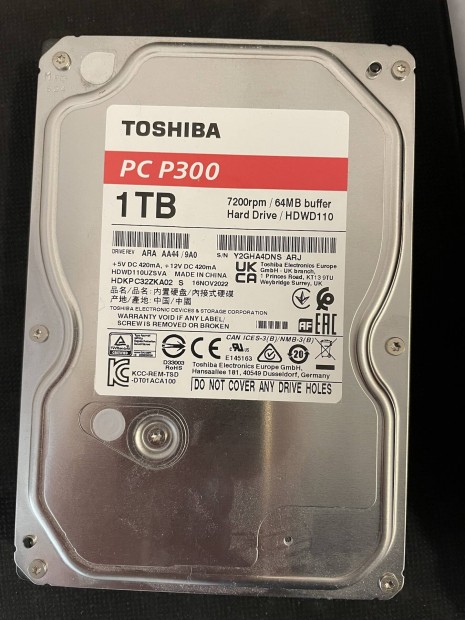 TOSHIBA PC P300 1TB SATA III HDD