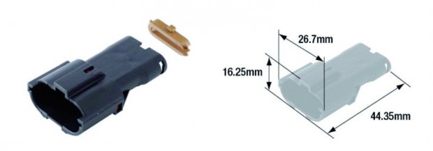 TOURMAX Elektromos Női Csatlakozó Vízálló Típus 070 (FRY)