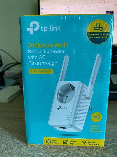 TP-Link 300Mbps Wi-Fi Lefedettsgnvel Konnektor aljzattal j