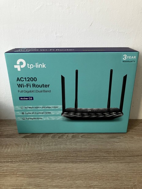 TP-Link AC1200 Wi-Fi Router Archer C6