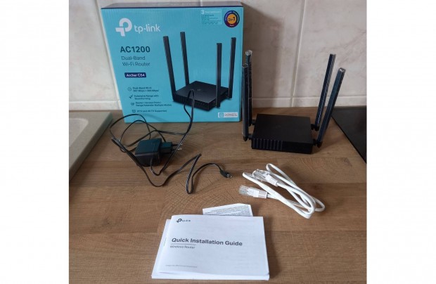 TP-Link AC 1200-as wi-fi Router elad, szinte j