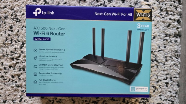 TP-Link AX10 Wifi 6 router