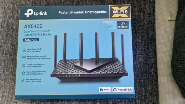 TP-Link AX-5400 Router WiFi 6 j