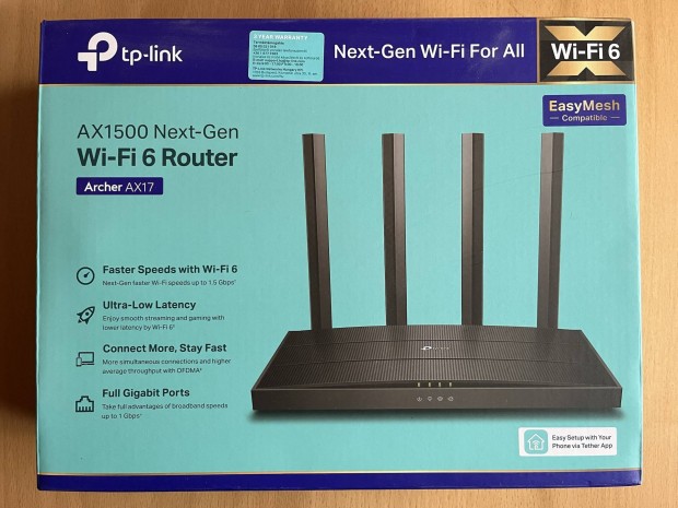 TP-Link Archer AX17 Wi-fi 6 Router