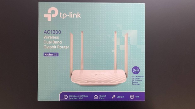 TP-Link Archer C5 AC1200 vezetk nlkli router