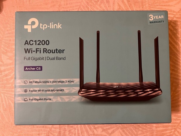 TP-Link Archer C6 Wi-Fi router