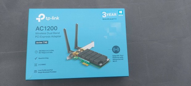 TP Link Archer T6E PCI-E hlzati krtya