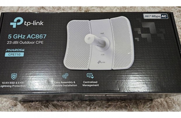 TP-Link CPE710 kltri access point, wifi bridge garancival