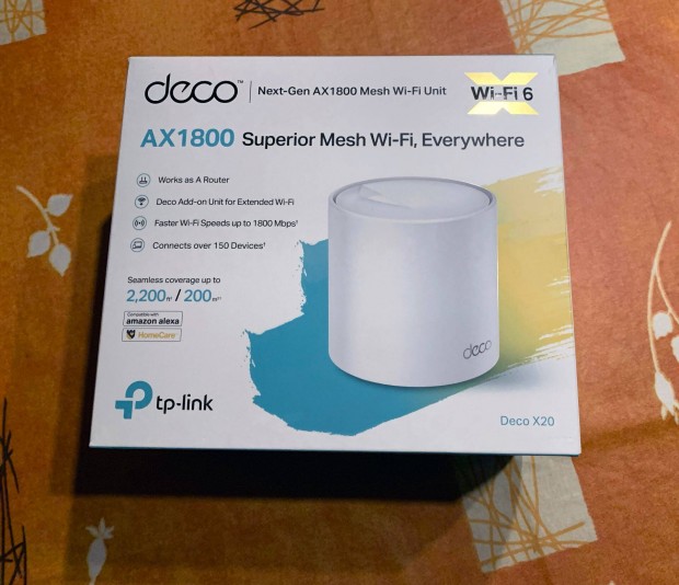 TP-Link Deco X20 elad! Ha nincs j s ers wifi hvjon!