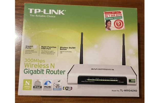 TP-Link Gigabit router 300Mbps wifi usb port