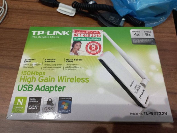 TP-Link High 150Mbps usb adapter elad!