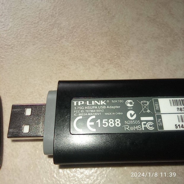 TP-Link MA180 SIM krtys (mobilnet) USB adapter