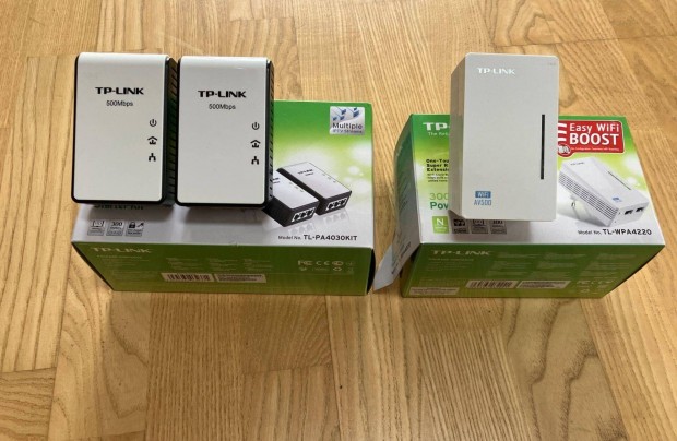 TP-Link Powerline adapter szett 3db-os