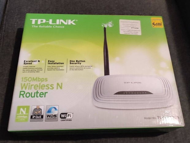 TP-Link Router dobozában