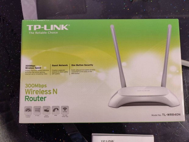 TP-Link Router dobozában