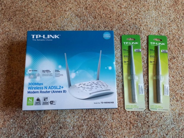 TP-Link TD-W8961NB ADSL2+ Modem Router (Annex B)