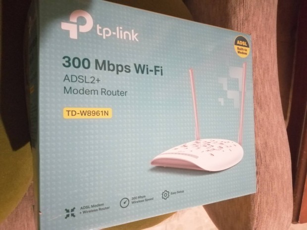 TP-Link TD-W8961N Wireless N300 ADSL2+ Modem Router