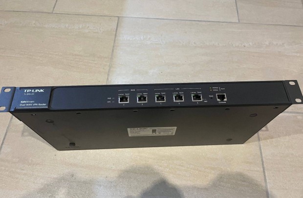 TP-Link TL-ER6120 Safestream gigabites, dul WAN-os VPN Router Rack