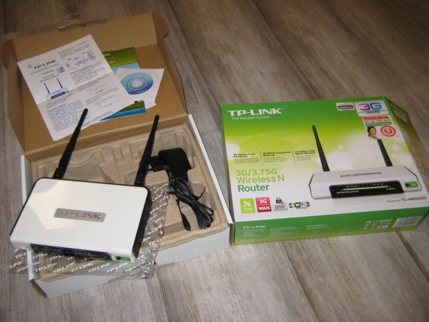 TP-Link TL-MR3420 300Mbps 3G/3,75G WiFi router jszer, hibtlan