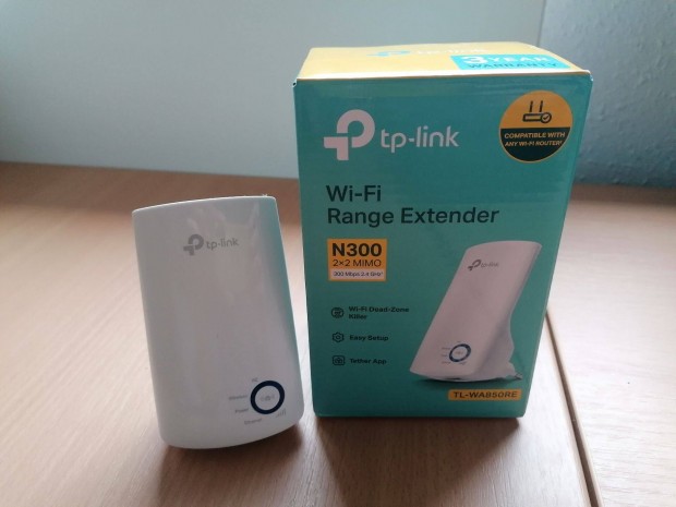 TP Link TL-WA850RE 300 Mbps wireless jelerősítő