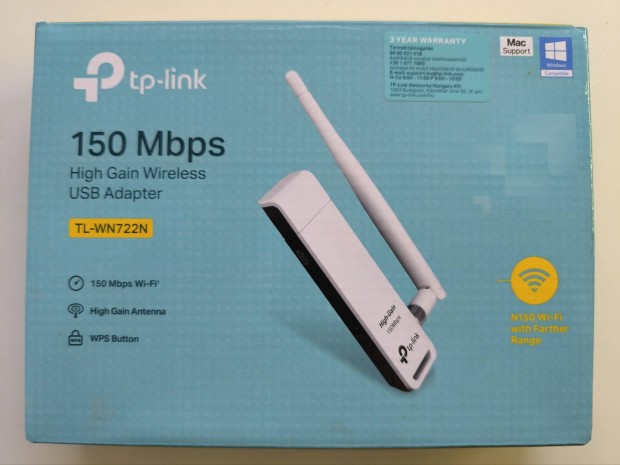 TP-Link TL-WN722N wifi adapter USB