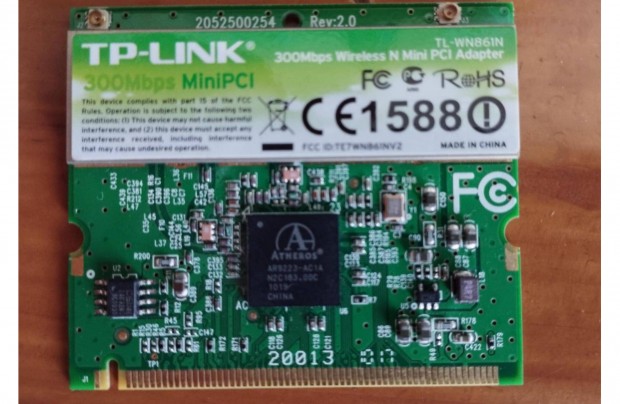 TP-Link TL-WN861N notebook wifi modul Mini PCI