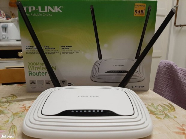 TP-Link TL-WR841ND 300Mbps vezetk nlkli router