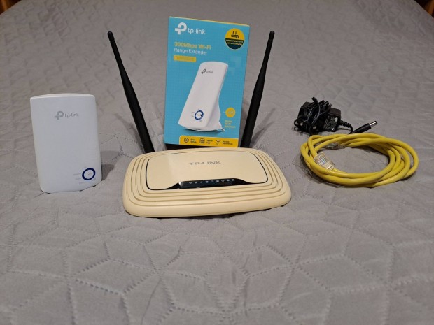 TP-Link TL-WR841N Router + Lefedettsgnvel