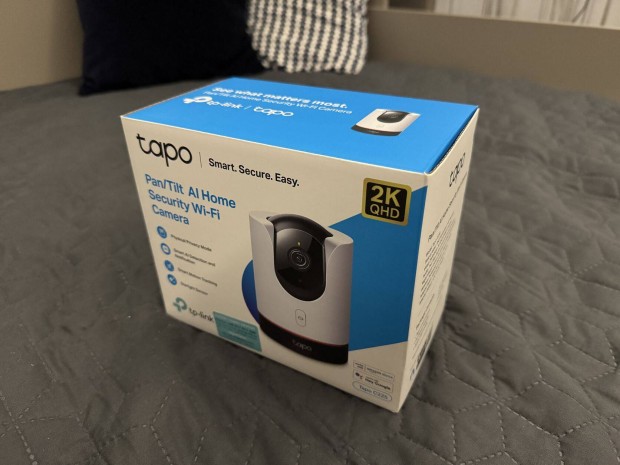 TP-Link Tapo C225 2K Qhd beltéri WiFi kamera + Sandisk Ultra microsdxc