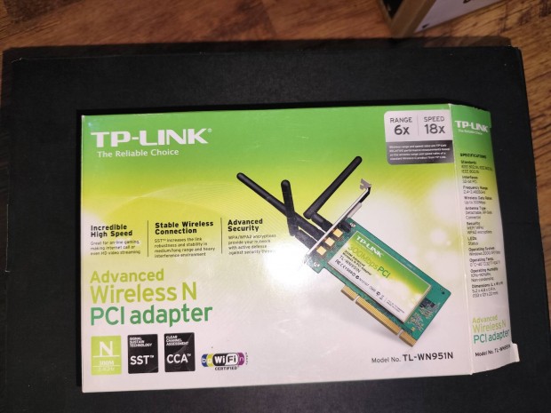 TP-Link Wireless N PCI adapter