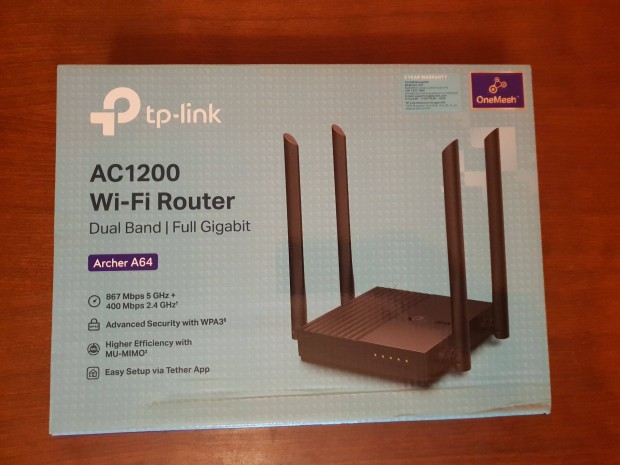 TP link AC1200 / Archer A64 wifi router