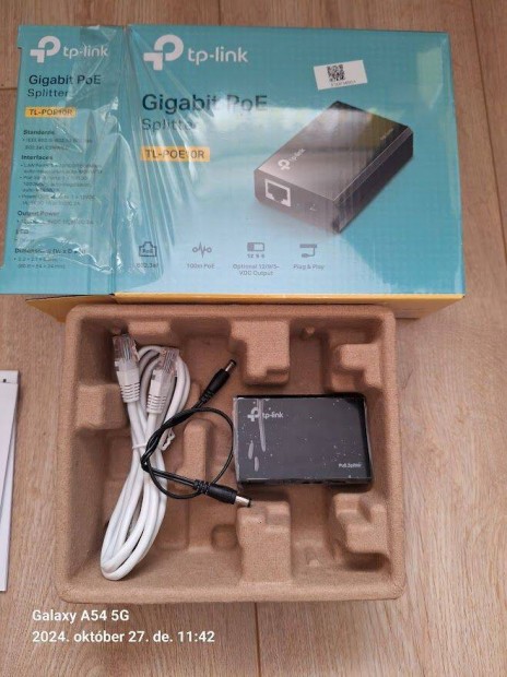 TP-link Gigabit Poe Splitter 5 darab