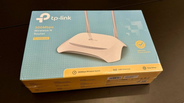 TP-link TL-WR840N router bontatlan csomagols